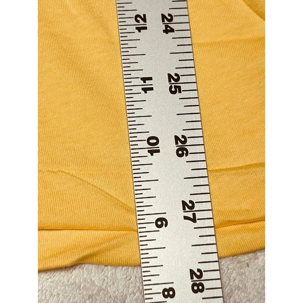 Polo Ralph Lauren Mens Small Short Sleeve Crew Neck Tee Fall Yellow NWT MSRP $35